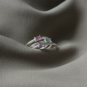 Baby Sapphire gyűrű