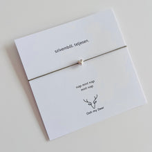 Kép betöltése a galériamegjelenítőbe: szívemből.teljesen. karkötő