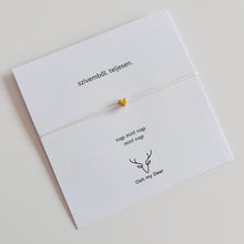 Kép betöltése a galériamegjelenítőbe: szívemből.teljesen. karkötő